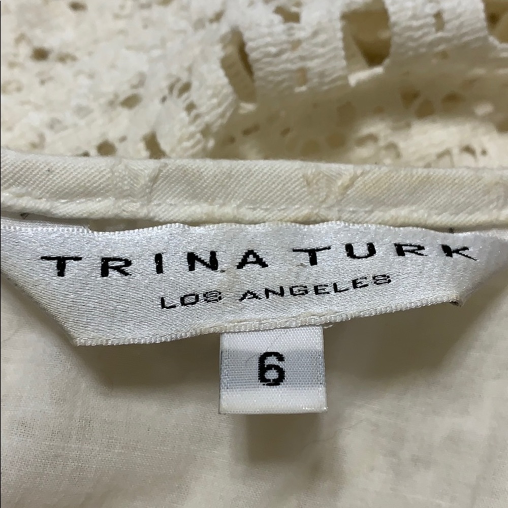 Sweet Trina Turk Lace overlay sundress